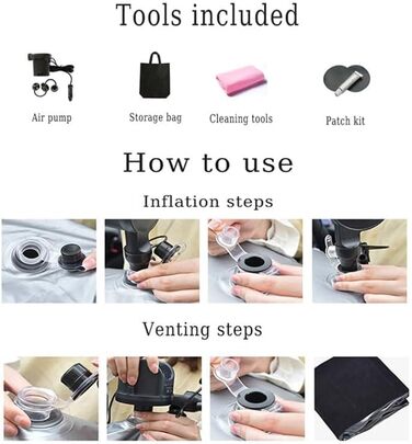 Автомобільний матрац для Dacia Duster 3 Hybrid 2017-2026. Надувні автомобільні матраци, надувний матрац для подорожей, кемпінгу та активного відпочинку.