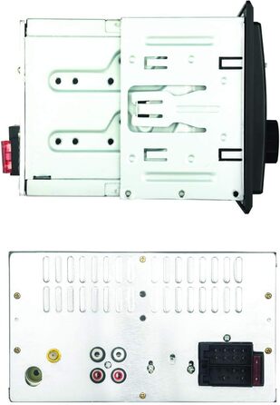 Автомагнітола FM-стерео DAB Bluetooth, подвійний DIN, USB/SD/AUX-IN, USB-зарядний пристрій, 180 Вт (45x4 канали), чорний, 517 RDS BT DAB