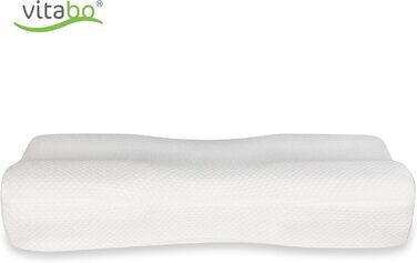 М&39яка подушка з піни з ефектом пам&39яті Велика ергономічна подушка-метелик подушка для підтримки шиї для сну на боці, виготовлена з в&39язкопружної піни