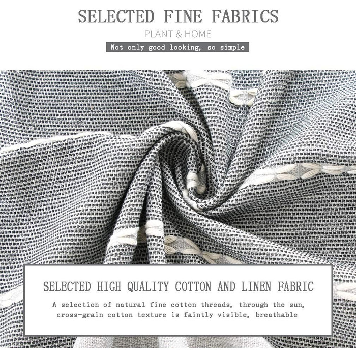 Проста Сучасна Смугаста Скатертина Китиця Скатертина Бавовняна Білизна Елегантна Скатертина Миється Кухонна Накидка на Стіл для Об