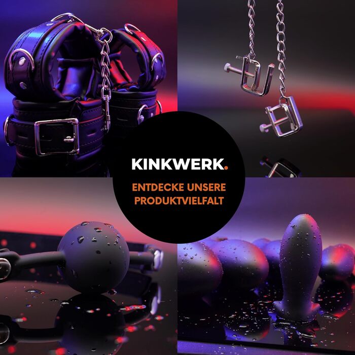 Затискачі для сосків KINKWERK, регульовані, металеві, з м’якими накладками