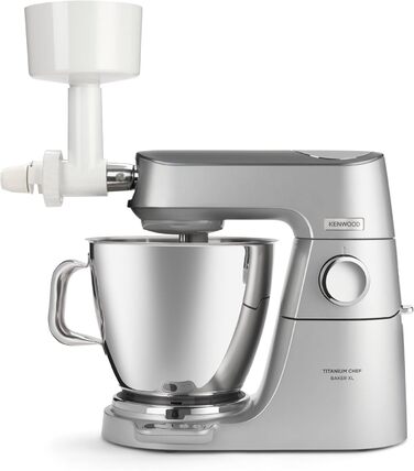 Борошномельний верстат Kenwood KAX941PL (аксесуар для кухонного комбайна, підходить для всіх кухонних комбайнів Chef і kMix, сталевий подрібнювач), білий