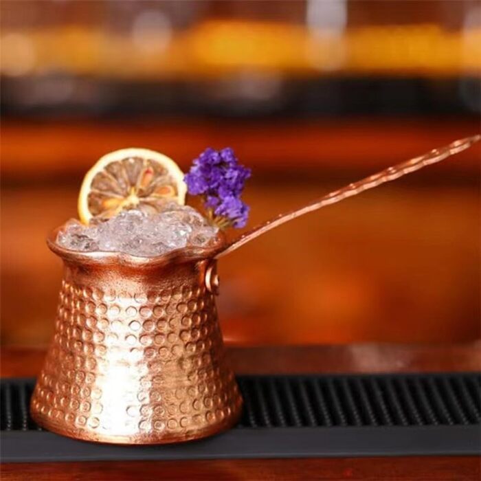 Турецька грецька арабська кавоварка Кавоварка з молотом Турецька мідна кавоварка Кавоварка з дерев'яною ручкою Турецька кавоварка