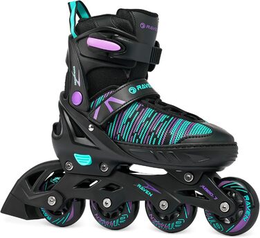 Ковзани/роликові ковзани RAVEN 2-в-1 для дітей, дорослих, дівчаток та жінок, регульовані розміри 35-39 (23 см-25,5 см)