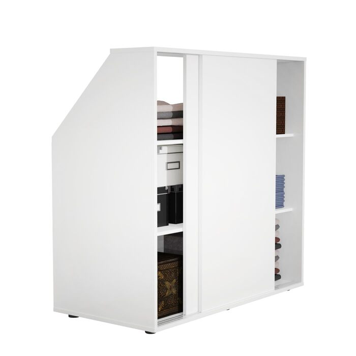 Шафа VDD з похилою стіною в спальні на мансарді шафа для похилих стін