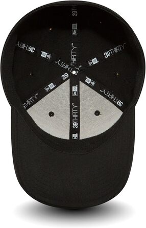 Бейсболка New Era 39 Thirty - BLANKO - чорний S-M чорний