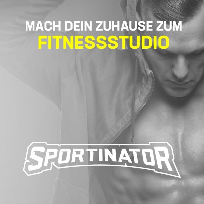 Набір гантелей SPORTINATOR Machine з футляром гантелі або комплект гантелей 2-в-1 (1540 кг) чавун та сталь для ефективного тренування всього тіла вдома або в дорозі