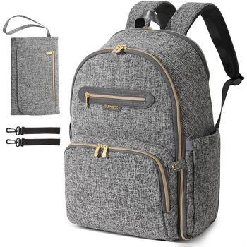 Сумка для мами Sunveno Багатофункціональна розбірна сумка для мами Великий пеленальний рюкзак з багатофункціональними сумками для