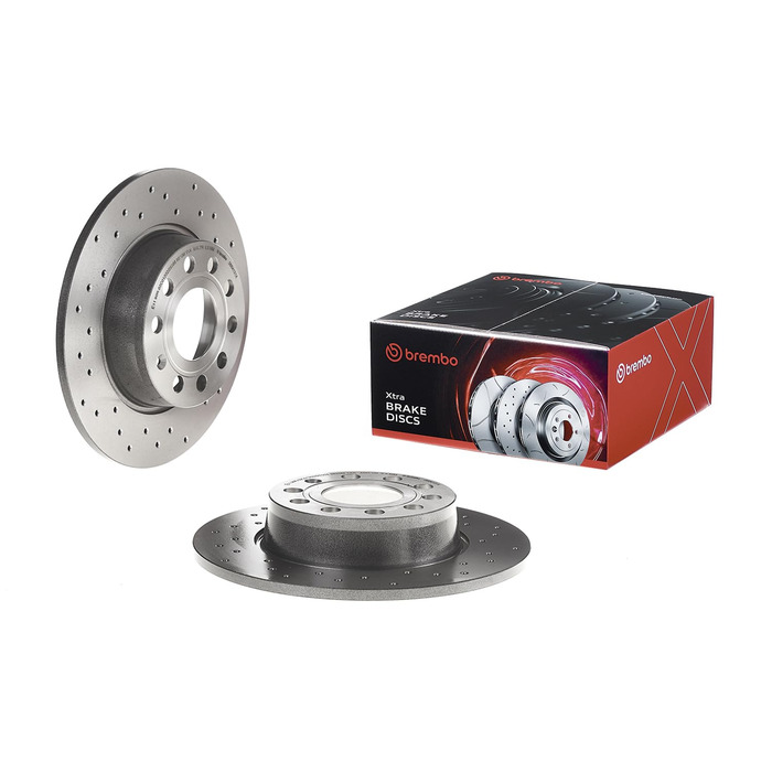 Гальмівні диски Brembo BX AU A1 (8X1) P 08.B413., комплект 2 шт.