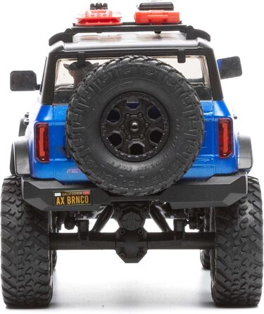 Радіокерований позашляховик Axial SCX24 1/24 2021 Ford Bronco 4WD Brushed RTR (Готовий до використання), Синій, AXI00006T3