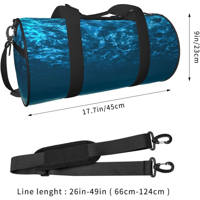 Дорожня сумка-мішок з морським мотивом, унісекс, спортивна сумка