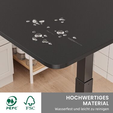 Приставний комп&39ютерний столик Dripex з колесами, регульована висота, дерев&39яний столик для ноутбука, столик для дивана, тумбочка для спальні, вітальні, тумбочка для ліжка, столик над ліжком на колесах, чорний стандарт