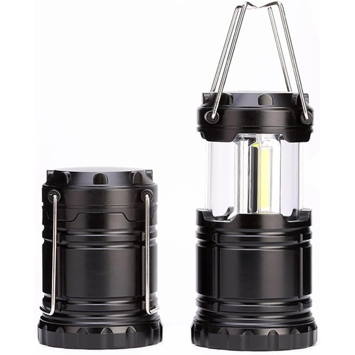 Міні COB лампа для намету світлодіодний портативний ліхтар телескопічний ліхтарик кемпінговий ліхтарик водонепроникний аварійний ліхтарик з живленням від A, 4 шт.