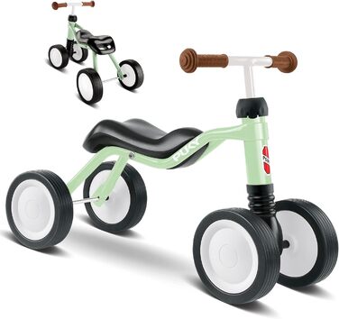 Безпечний розсувний транспортний засіб Для малюків від 1,5 років З поворотною віссю Безпечні ручки на кермі Всередині та зовні Кол