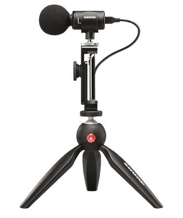 Відеокомплект Shure MV88 цифровий стереоконденсаторний мікрофон для Apple