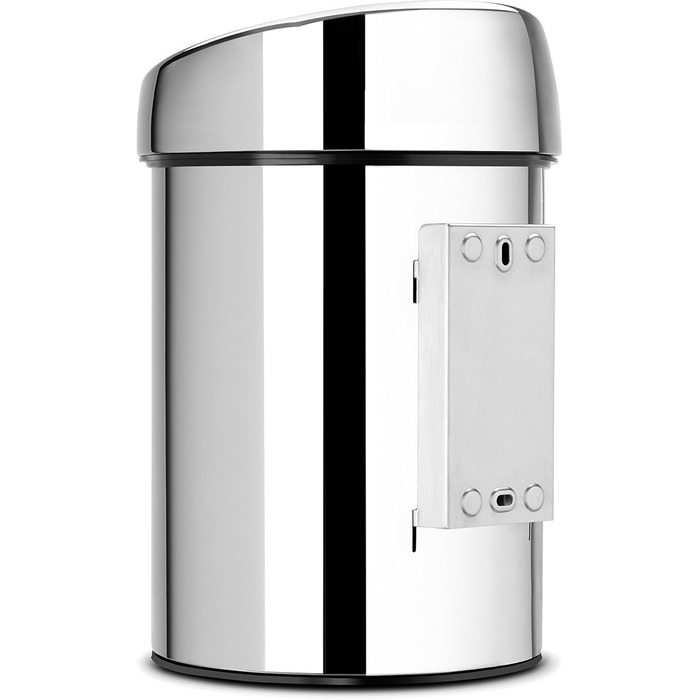 Відро для сміття Brabantia Touch 3 л з пластиковою вставкою/Brilliant Steel 3 л Brilliant Steel