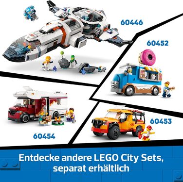 Конструктор LEGO City Ambulance Toy 60451, 184 деталі, іграшкова швидка допомога