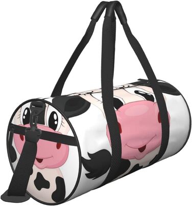 Дорожня сумка-мішок Весела корівка, спортивна сумка для чоловіків та жінок, сумка для подорожей та спорту