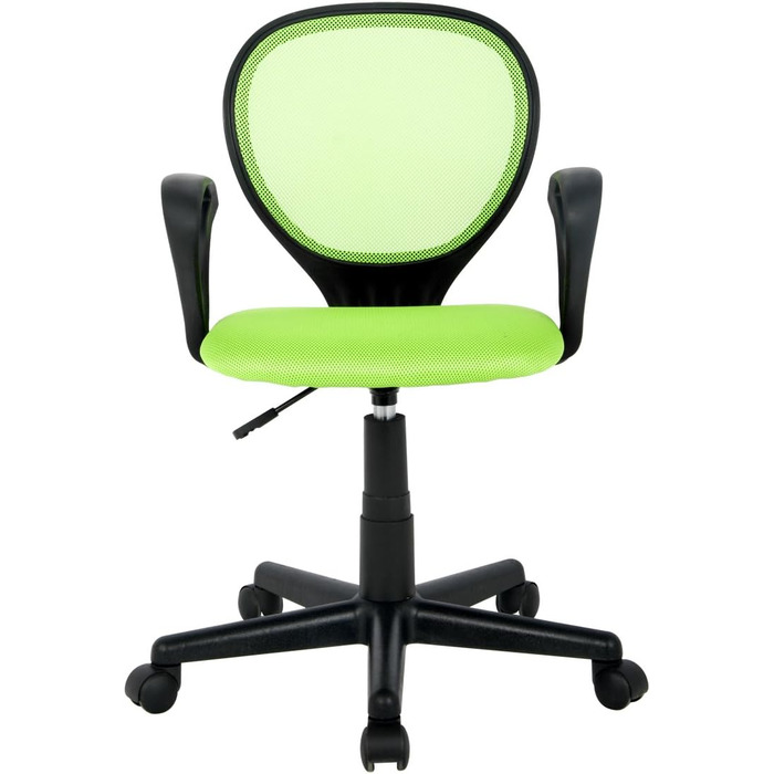 Офісне крісло SixBros. Зелене - H-2408F/1408 Зелене - Підлокітники