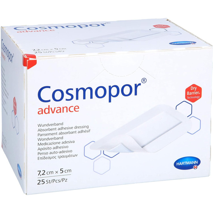 Стерилізована пов&39язка Cosmopor Advance 7,2 х 5,0 см