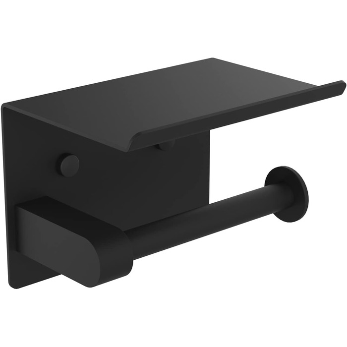 Тримач для туалетного рулону Ibergrif з 2 способами кріплення, тримач для туалетного рулону без свердління, настінний тримач для т