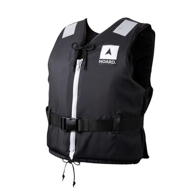Рятувальний жилет NOARD 5 розмірів Black Edition 25-120 кг EN ISO 12402-5 CE (50 N) Жилет із міцного пінопласту чорного кольору 30-50 кг