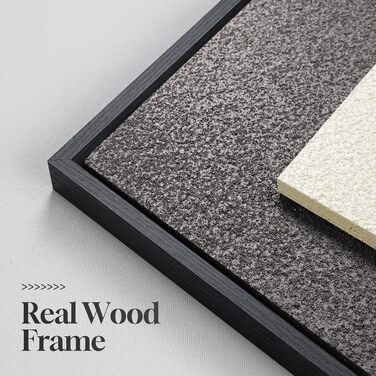 Велике 3D текстуроване абстрактне настінне мистецтво в рамках для вітальні, 3-елементне сучасне мистецтво для стін, чорно-біле коричневе геометричне зображення текстури пісковика для декору стін коридору офісу 24x36 дюймів 36 футів заввишки x 72 фути завш