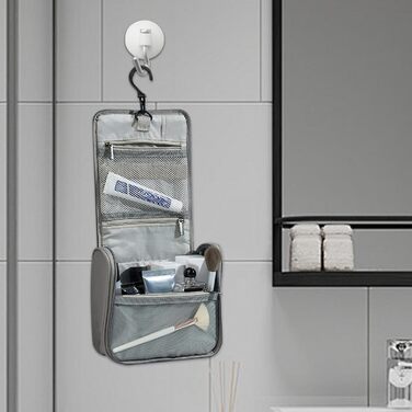 Косметичка Huvqianu з відділеннями, портативна косметичка, дорожній органайзер для макіяжу, косметичка, водонепроникна сумка для з