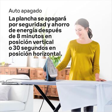 Парова праска Braun TexStyle 7 Pro SI 7160 BL - праска з підошвою Freeglide 3D, вертикальна подача пари, 3000 Вт, синя