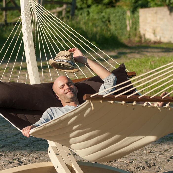 Гамак з підкладкою на жердині Kingsize Kingsize Arabica