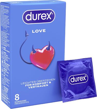 Презервативи Durex Love, 8 шт