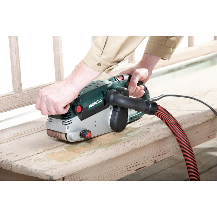 Стрічкова шліфувальна машина Metabo BAE 75 - 600375000 - Потужна стрічкова шліфувальна машина для точності та універсальності - до