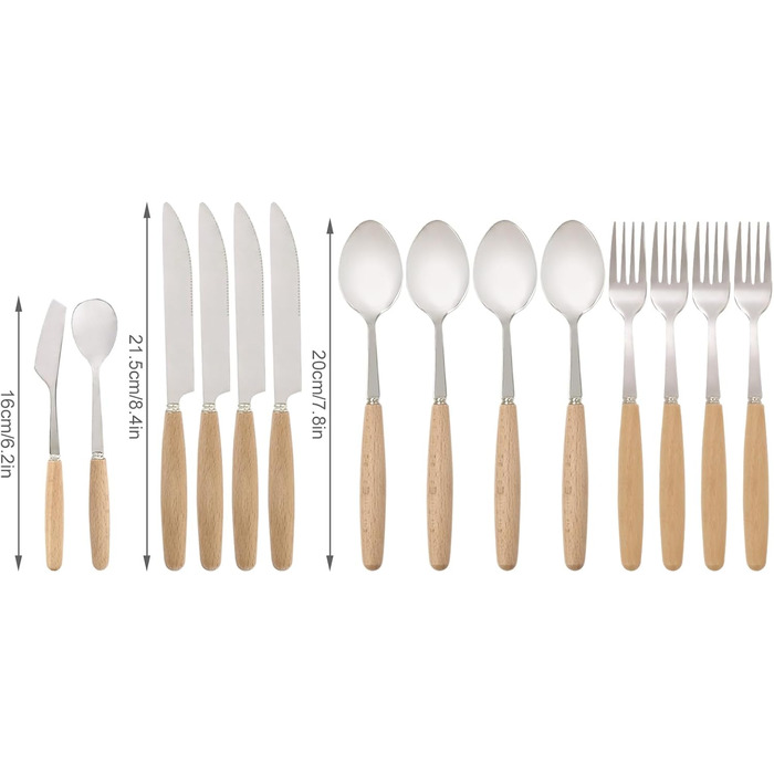 Набір із 14 виделок та ложок, сумка для столових приборів для використання на вулиці, набір столових приборів для кемпінгу, дорожні столові прибори з сумкою для зберігання, портативний набір столових приборів для кемпінгу, багаторазовий, для пікніків та в