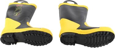 Високі аварійно-рятувальні чоботи, термостійка ізоляція, нековзні гумові вогнестійкі чоботи, легкі та дихаючі. Гарна теплоізоляція забезпечує комфорт. Розмір 42.