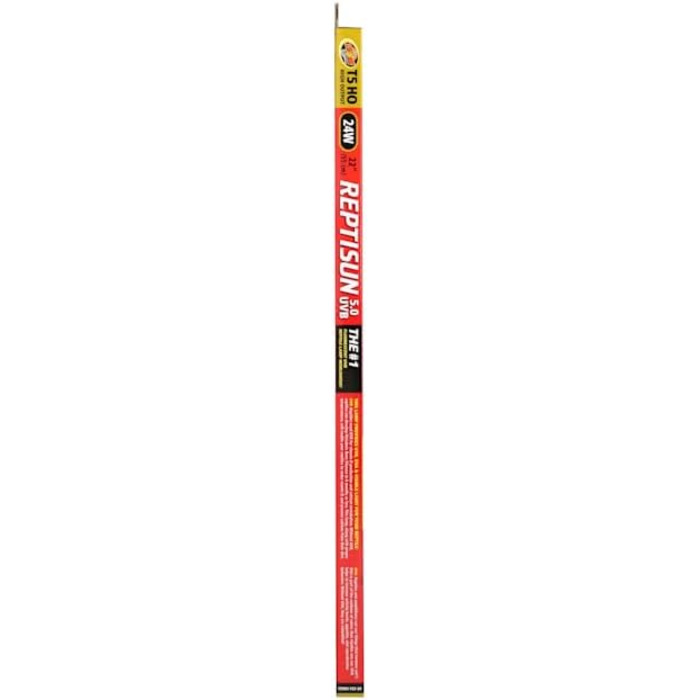 Люмінесцентна лампа Zoo Med FS5-24e Repti Sun 5.0 T5 UVB 24 Вт, для тераріумів, (1 упаковка)