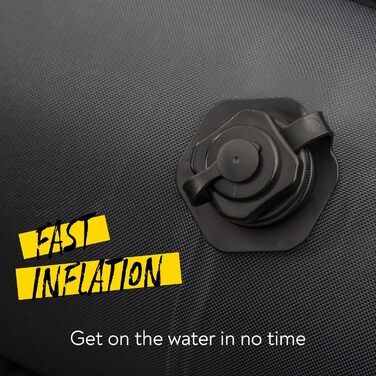 Надувний човен Bestway Hydroforce Ventura Kayak для 2 осіб з ручним насосом, веслом та сумкою для зберігання, двомісний каяк, новий