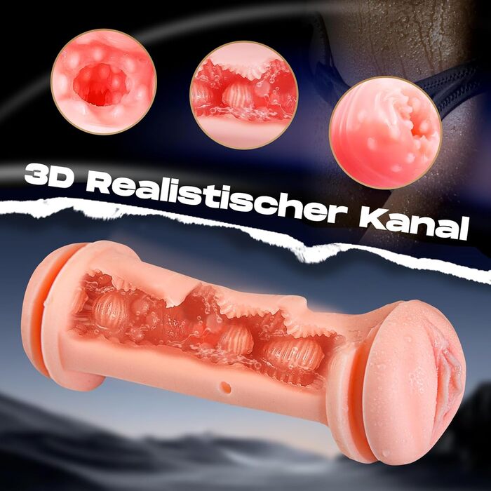 Електричний мастурбатор Chelsiekink для чоловіків, з подвійною вібрацією, 9 режимів, набір з аксесуарами