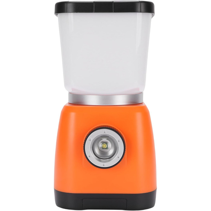 Ручний сонячний ліхтар для кемпінгу ємністю 6000 мАг, акумуляторний світлодіодний ліхтар для намету, 22 години роботи, зарядний пристрій USB, портативний кемпінговий ліхтар для використання на вулиці, аварійний (помаранчевий)