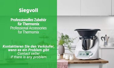 Перманентна фольга для випічки Siegvoll для багаторазового паперу для випічки Thermomix Varoma Shelf Набір з 3 аксесуарів для фольги для випічки Thermomix TM6 TM5 TM31 екологічно чиста та стійка, листи 3 шт. и чорні