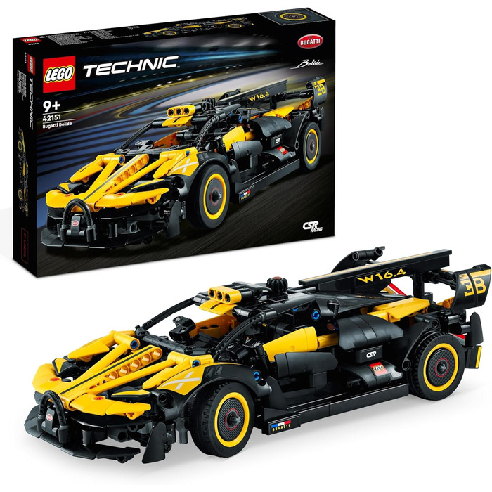Конструктор LEGO Technic 42151, модель Bugatti Bolide, 905 деталей