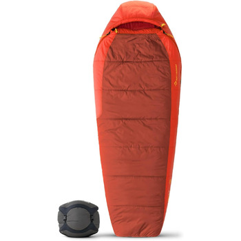 Синтетичний спальний мішок Hamelin (9 C) - Контурний - Застібка-блискавка вільного потоку - Утеплювач Revive Loft - Перероблені матеріали RCS - Для кемпінгу та походів Довгий RCS