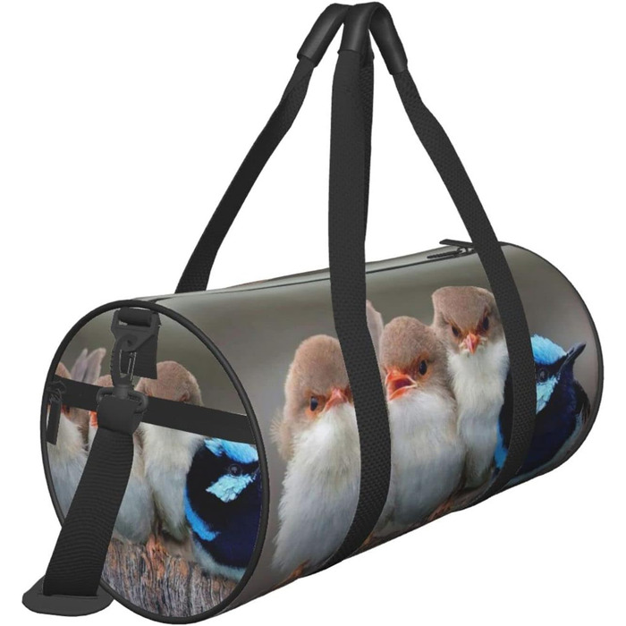 Велика дорожня сумка Квітка Мигдалю Легка та міцна Ідеальний подарунок для походів, відпусток, ділових поїздок та іншого, Vier Vgel, Універсальний розмір