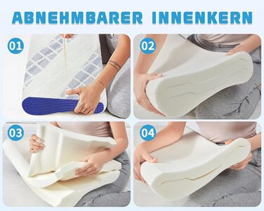 Ергономічна подушка для голови та шиї LAMB