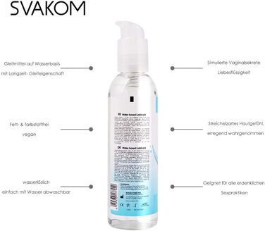 Лубрикант SVAKOM Deluxe, водна основа, 200 мл