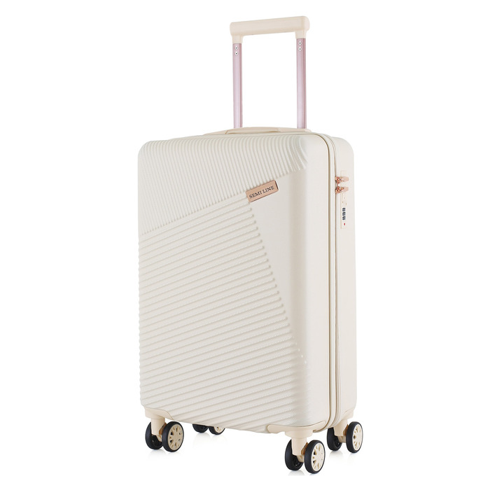 Валіза Semi Line 20' (S) Ecru (T5757-2)
