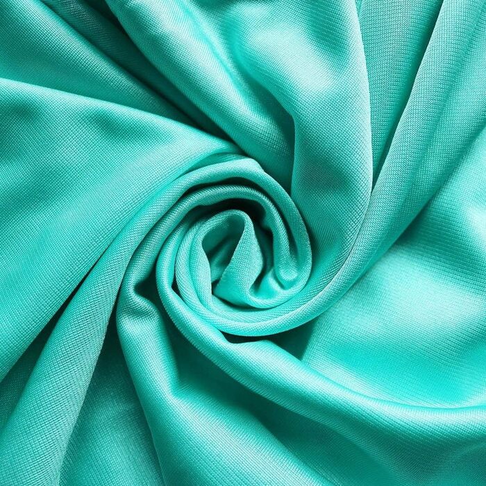 Комплект обладнання для гамака для йоги F.Life Aerial Silk, міцний, 10 ярдів, бірюзовий/гетавей, однотонні матеріали