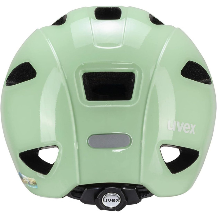 Легкий велосипедний шолом для дітей - індивідуальне регулювання розміру - висувний зі світлодіодним підсвічуванням 45-50 см м'ятно