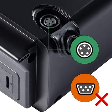 Акумулятор SEASON 36V для електровелосипеда (SF-06) 11.6Ah / 14Ah Замінний акумулятор JCEB360-11.6 для електровелосипедів та педелеків від Fischer and Bianchi 36V 14Ah (518 Втгод)