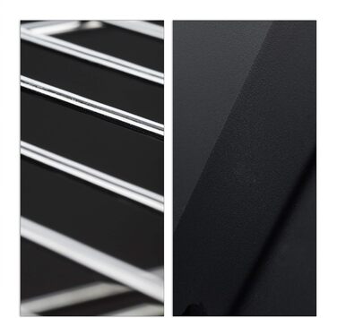 Складаний гриль Relaxdays, з вугіллям та решіткою для гриля, складний гриль, для пікніків та кемпінгу, розміри HWD 30x45,5x30 см, чорний