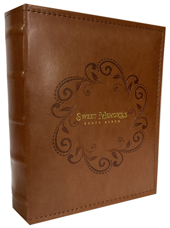 Фотоальбом UFO 10x15x200 PU-46200 Verde Brown  (7112470)